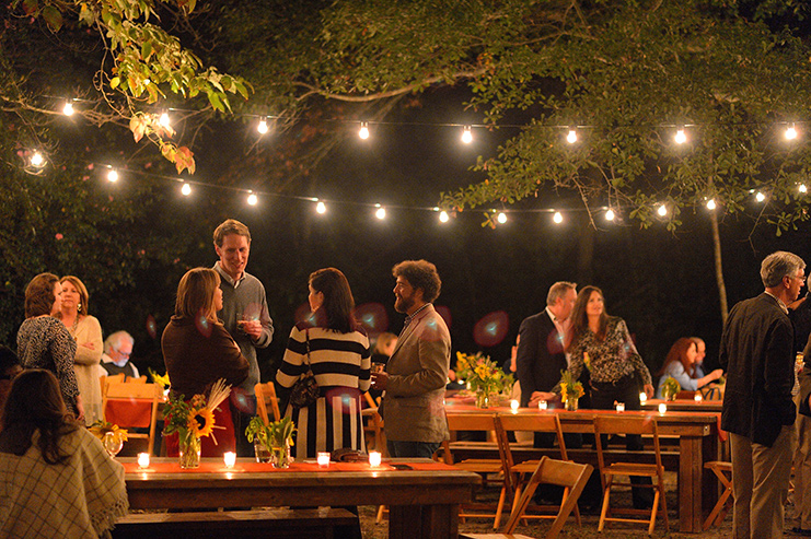 Harvest Supper, Friends of the Museum annual fundraiser. Set on the grounds of Rowan Oak, the event benefits University of Mississippi Museum and Historic Houses.