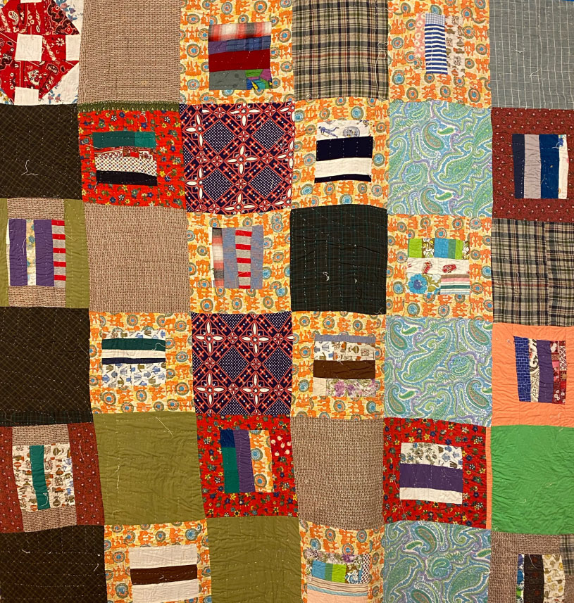 Photo of quilt from "The Tradition of African American Quilt Making"