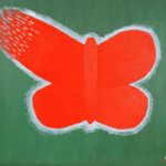 Butterfly With Exploded Wing, 1959, oil on canvas